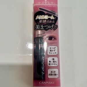 New- CANMAKE Metal Black Mascara